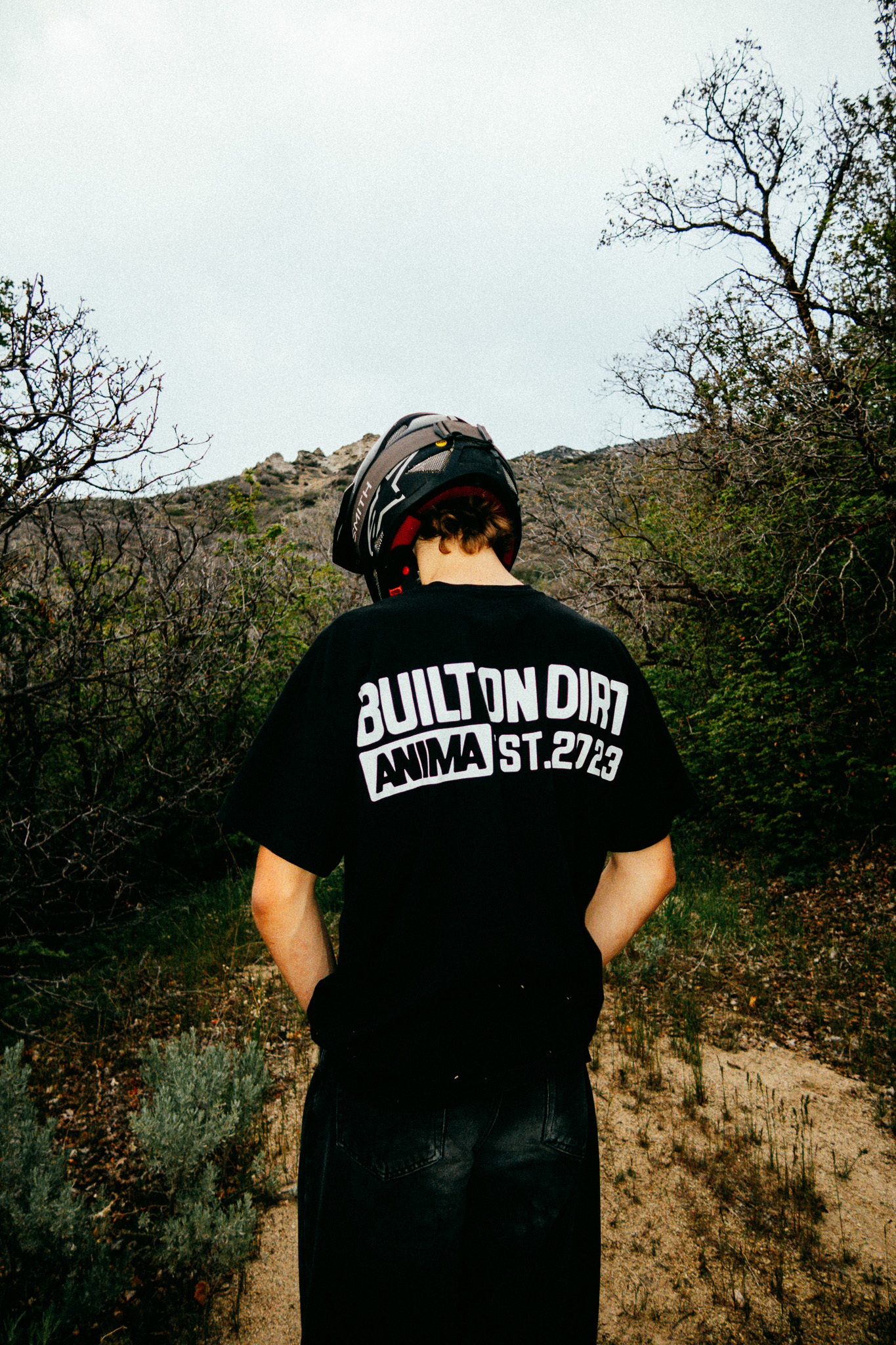 Built On Dirt Tee: Black