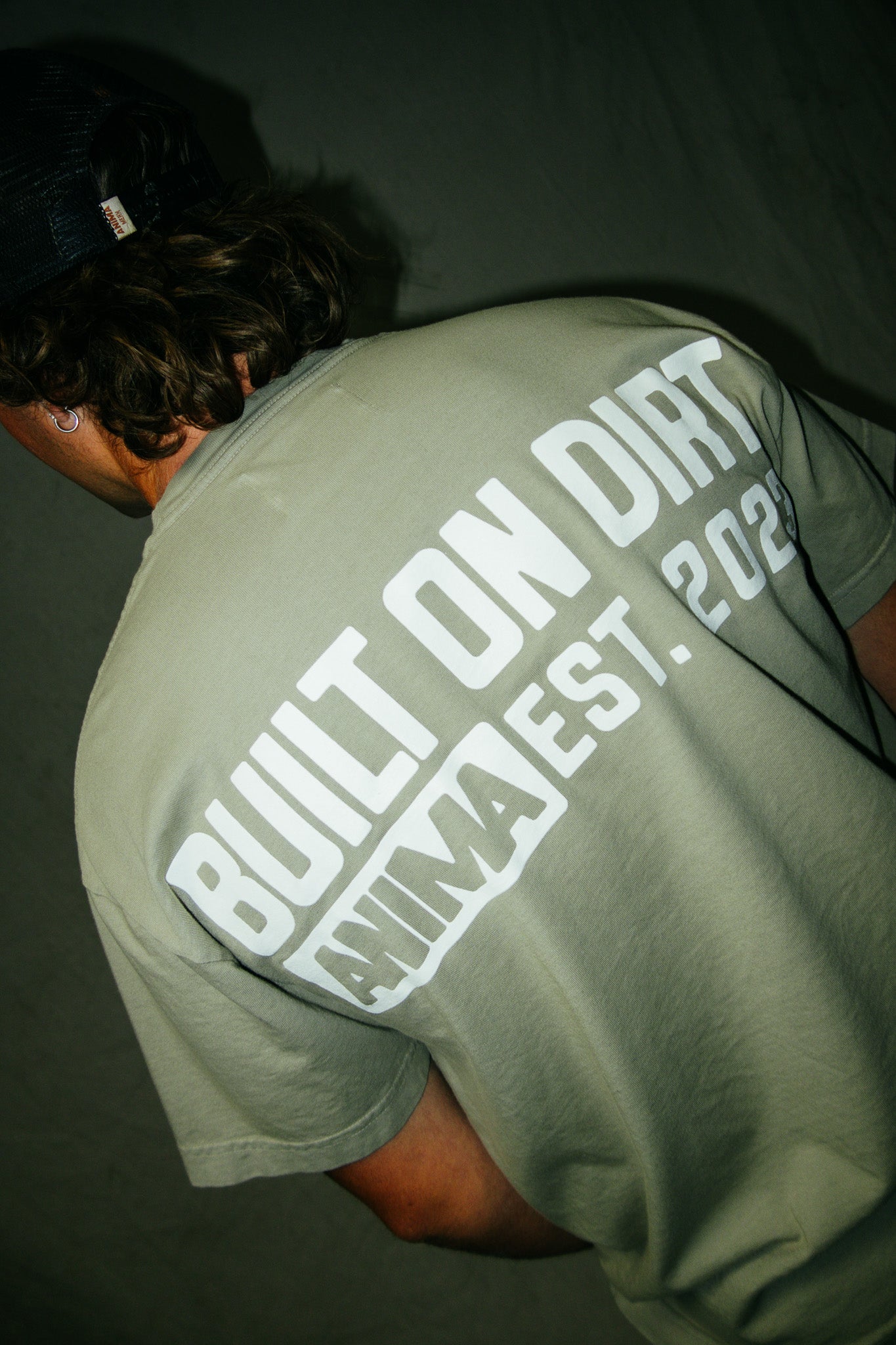 Built On Dirt Tee: Sage