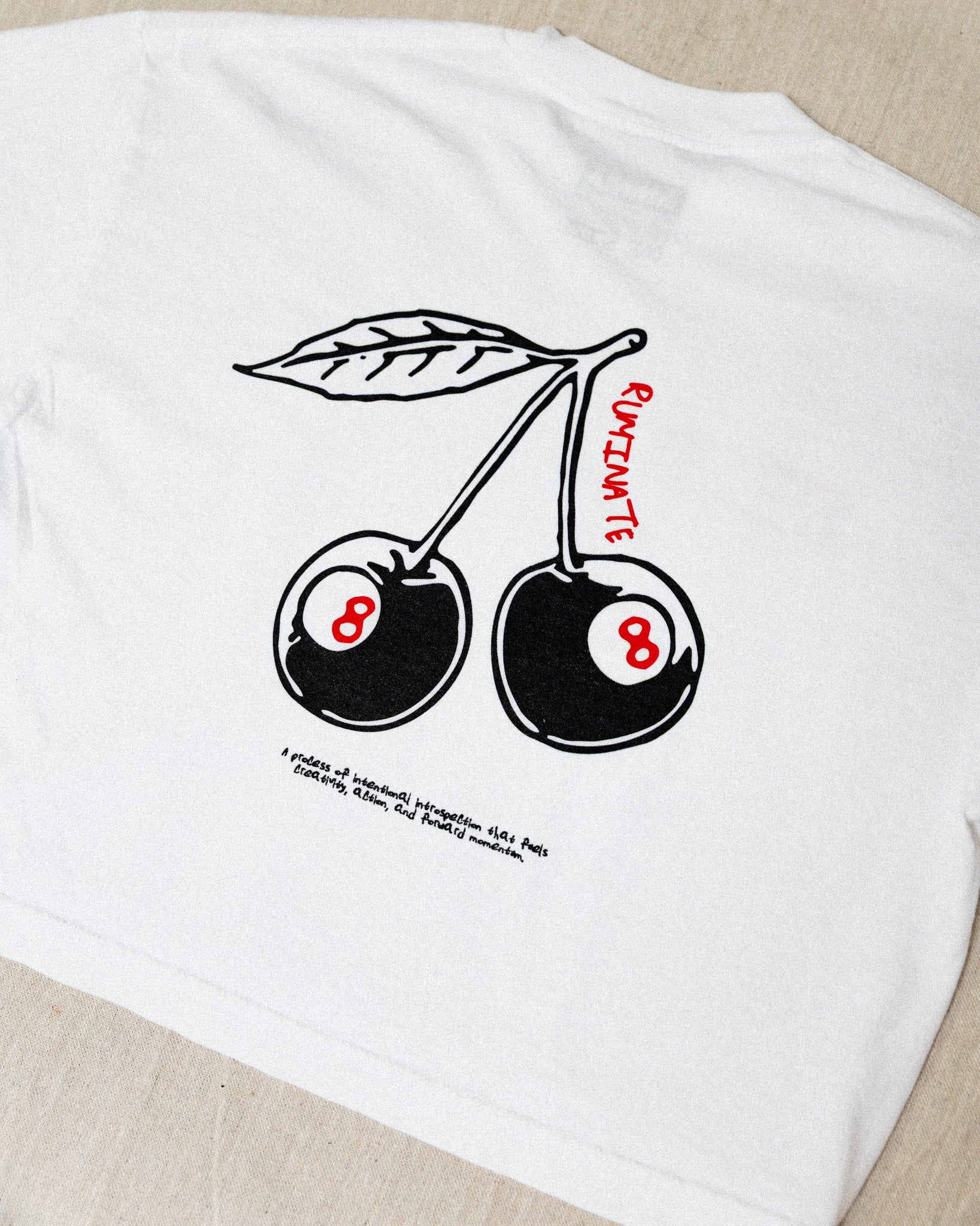 RUMINATE AND RIDE CROP: WHITE