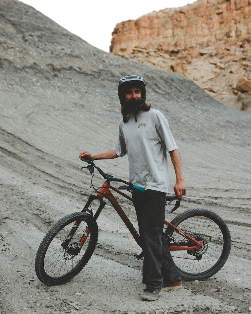 THE FAST LIFE GRAPHIC TEE: GRAY