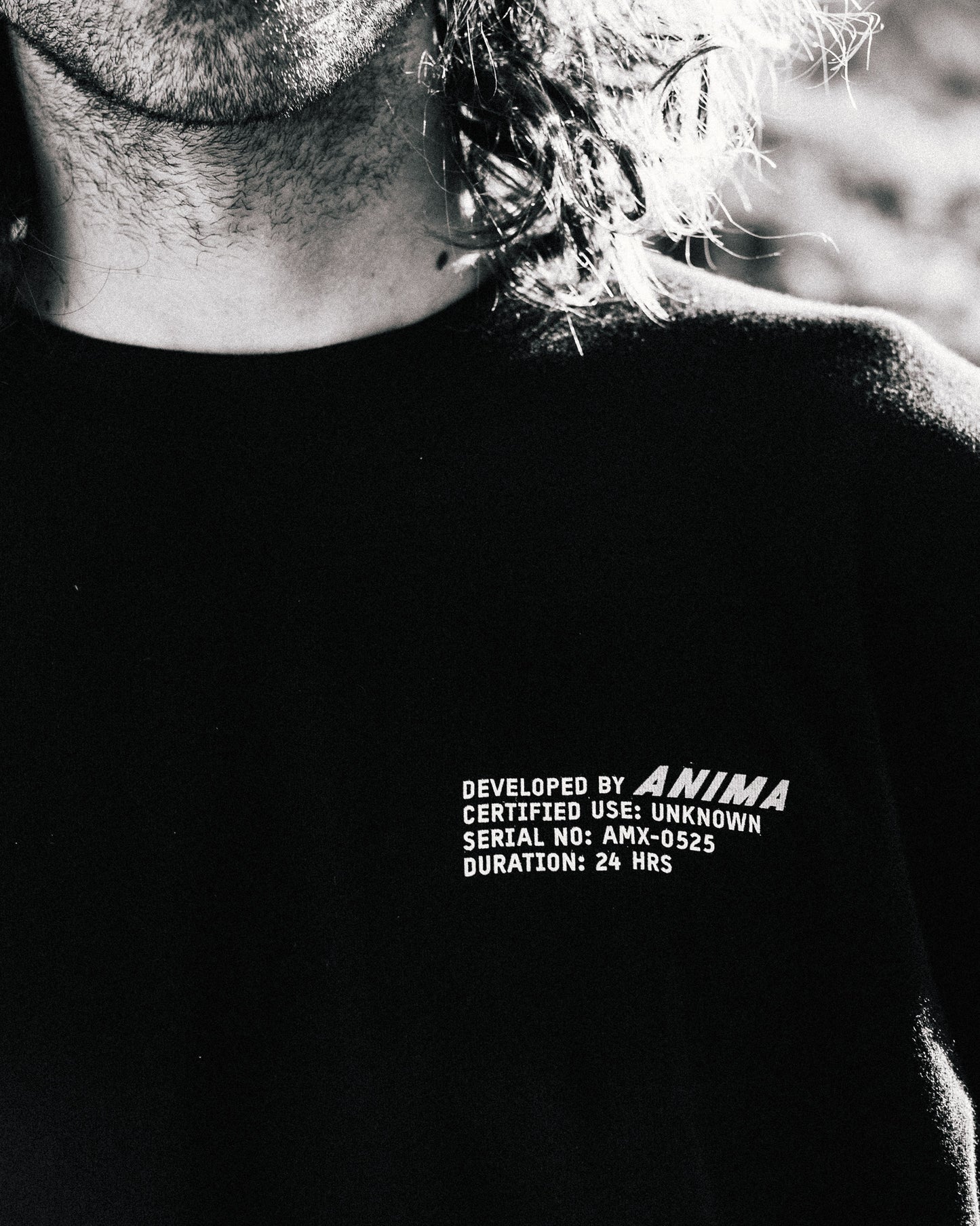 FACTORY TEE: BLACK