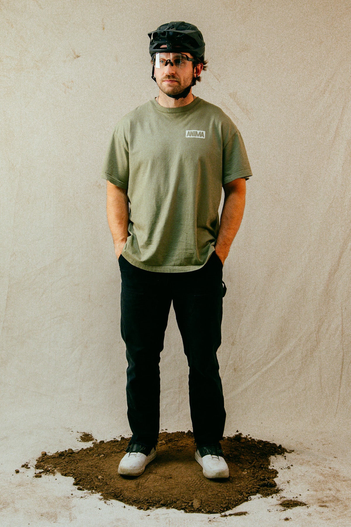 Built On Dirt Tee: Sage
