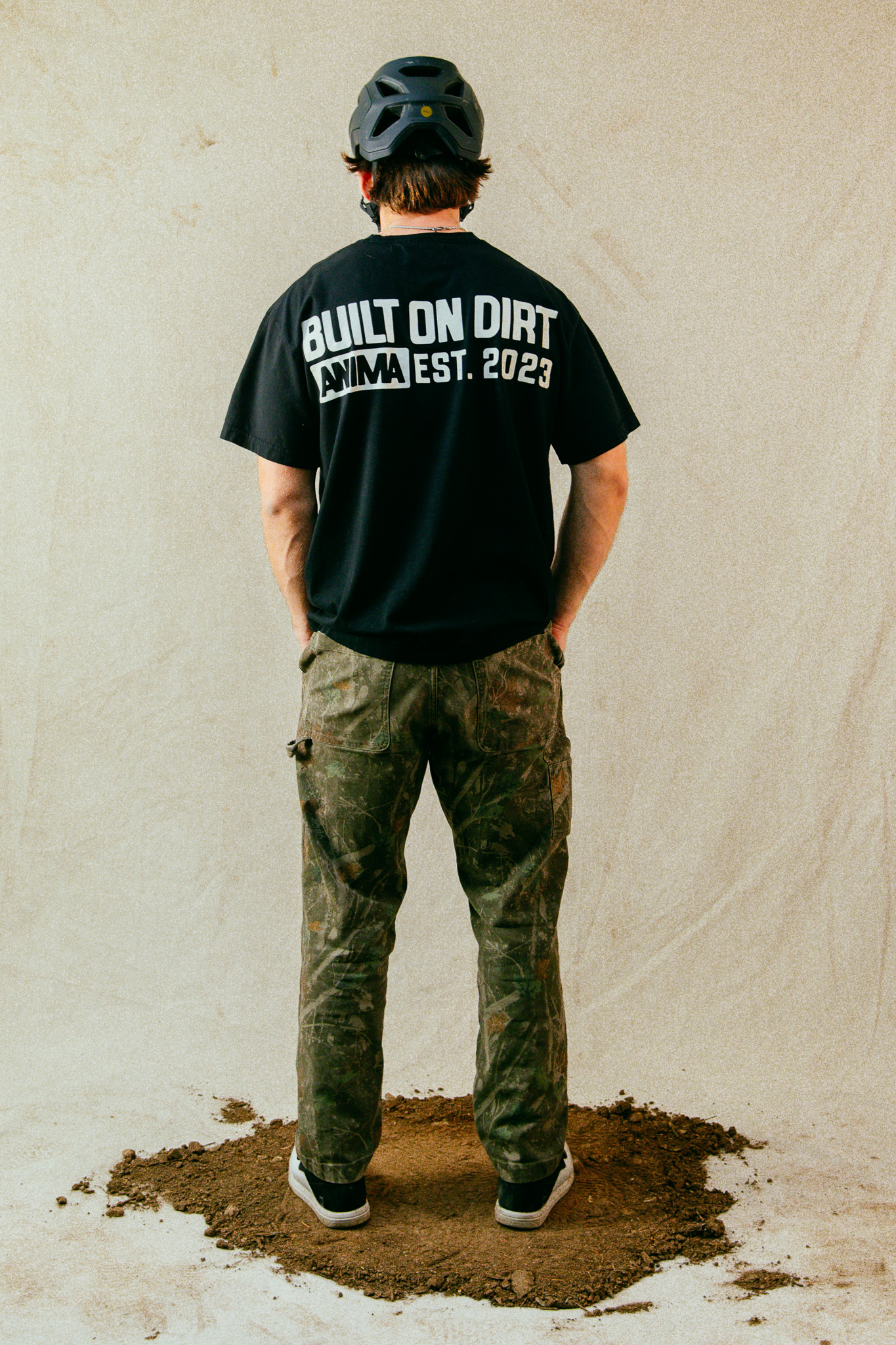 Built On Dirt Tee: Black