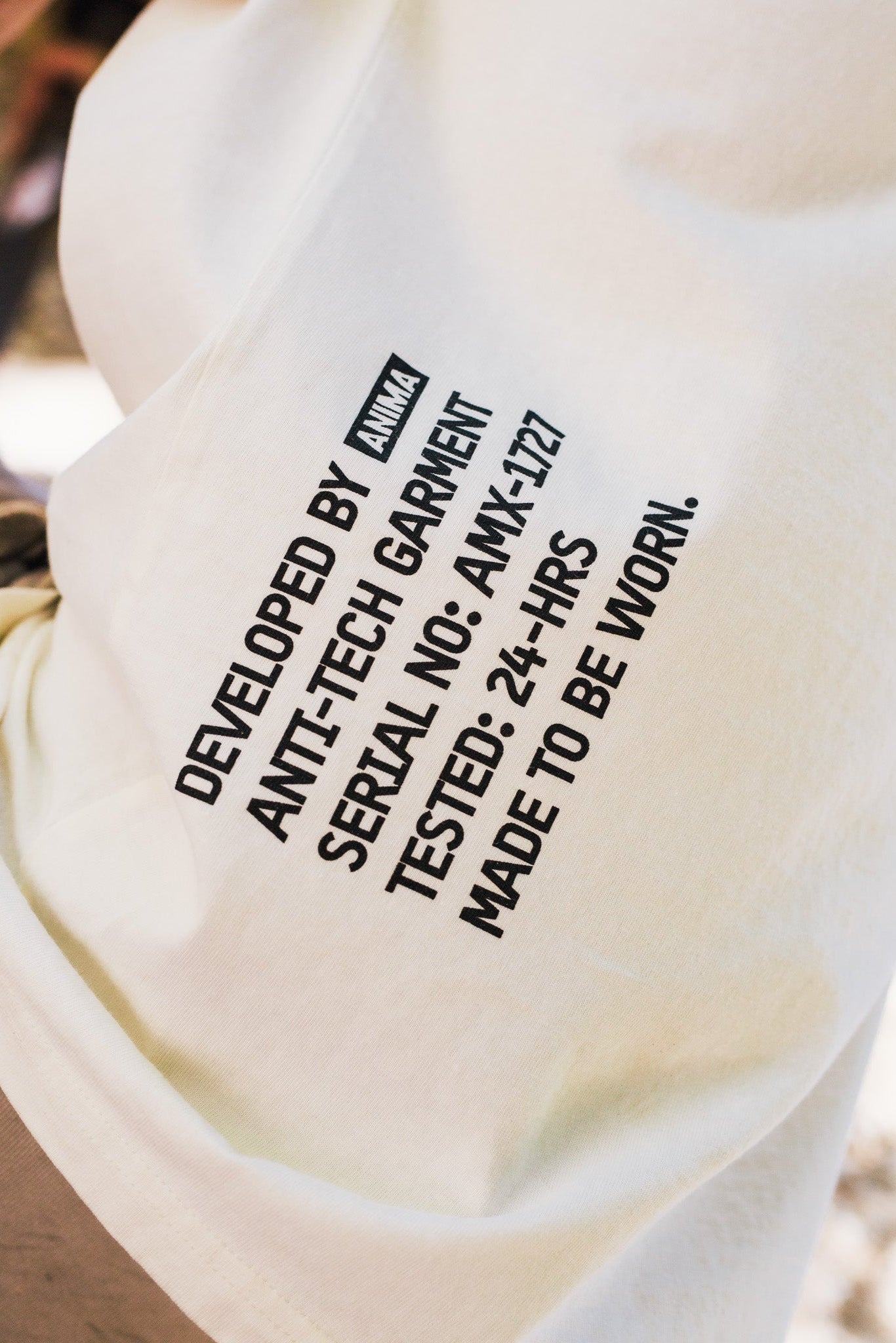 FIELD TEE: WHITE