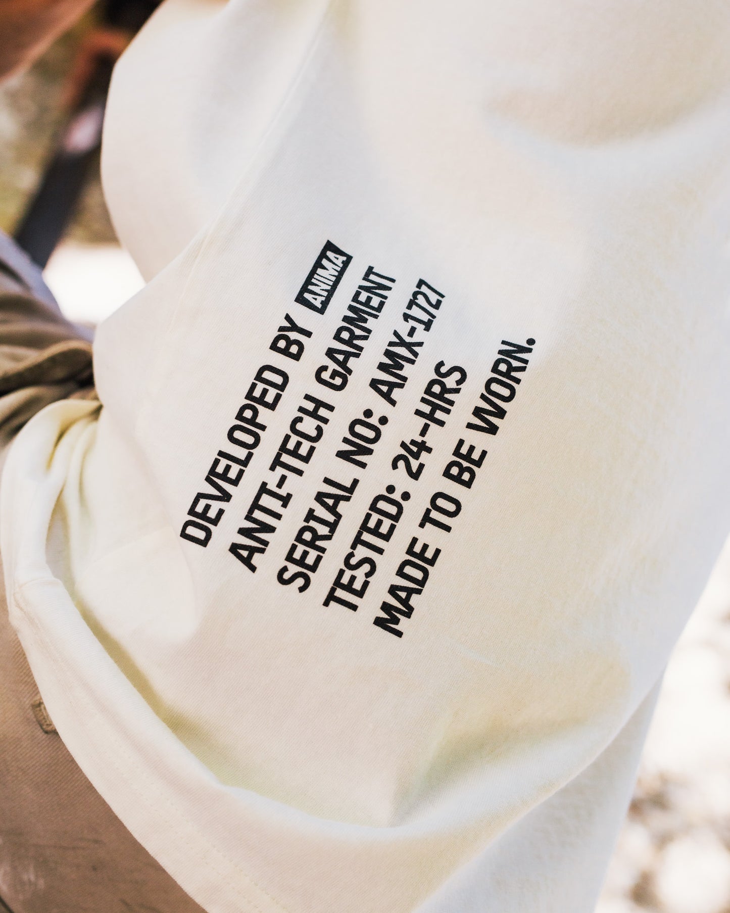 FIELD TEE: WHITE