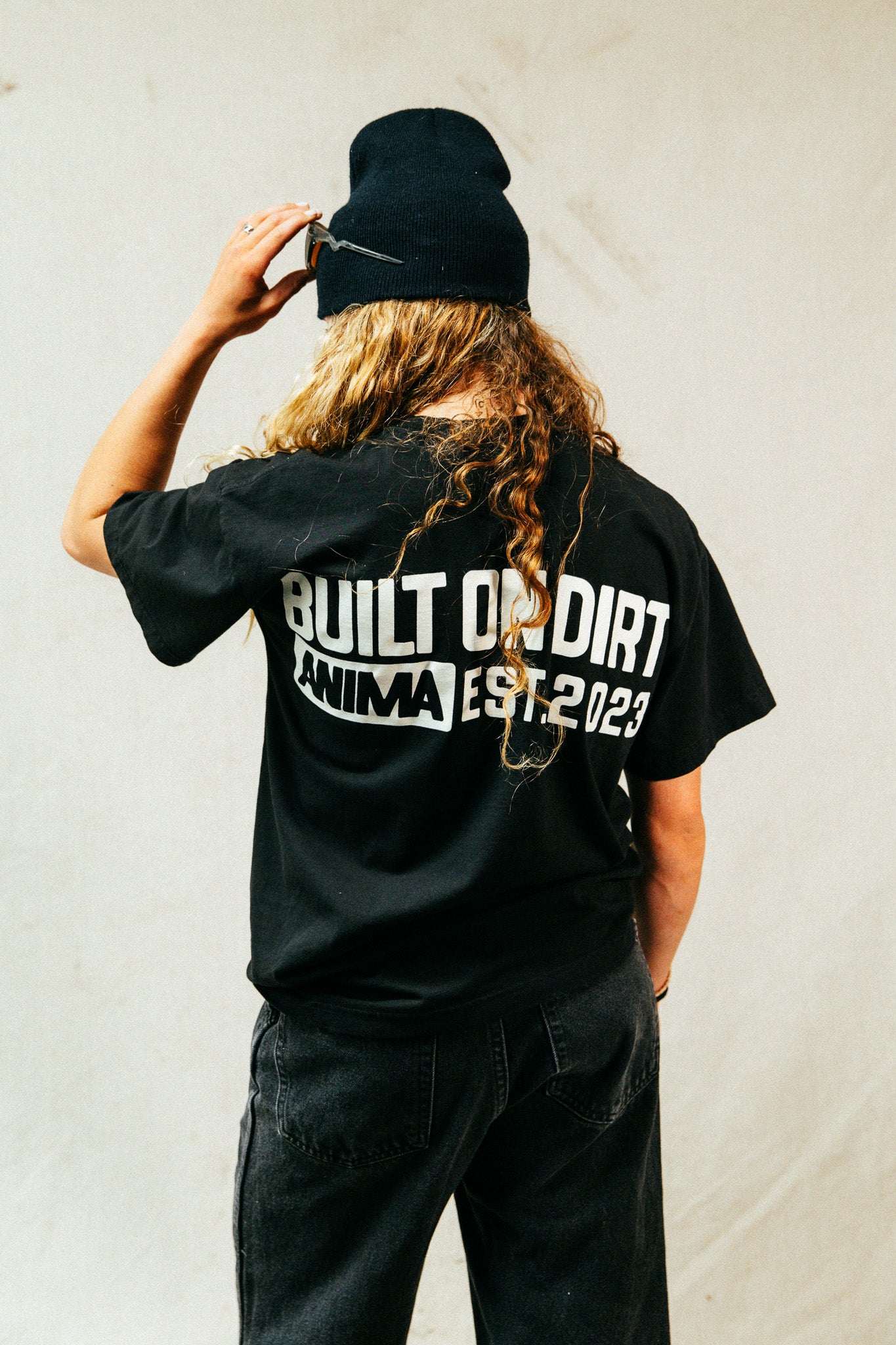 Built On Dirt Tee: Black