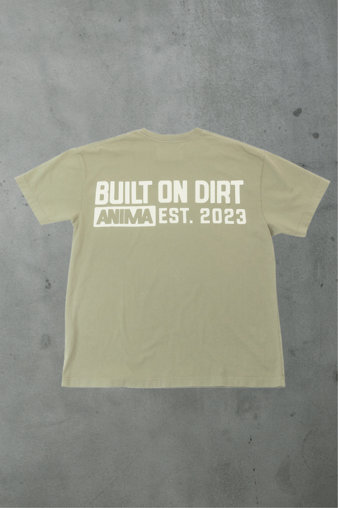 Built On Dirt Tee: Sage