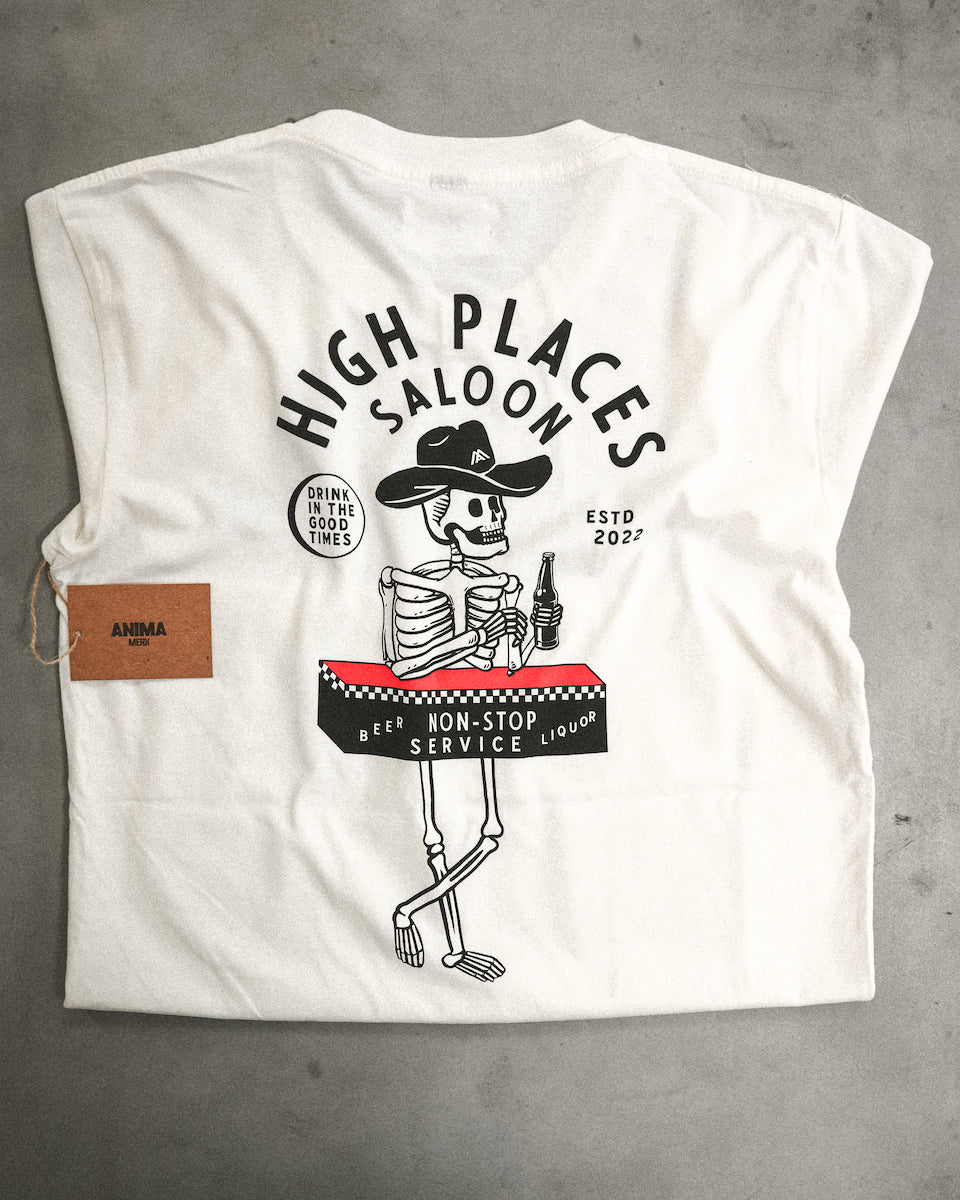 HIGH PLACES GRAPHIC TEE: NATURAL